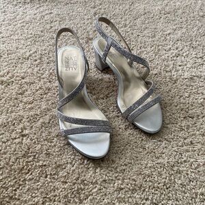 Naturalizer Vanessa Dress Sandal, Silver, Size 6